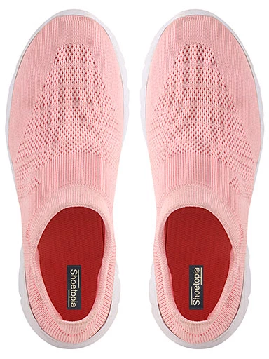 Stylestry Womens & Girls Pink Casual Walking Shoes