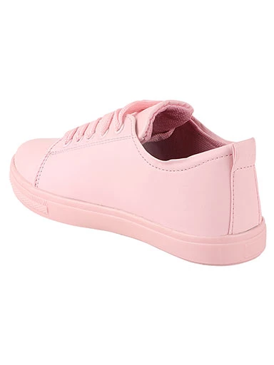Stylestry Womens & Girls Pink Casual Sneakers Shoes