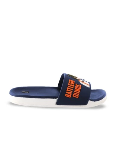 Stylestry Women Blue Printed Sliders