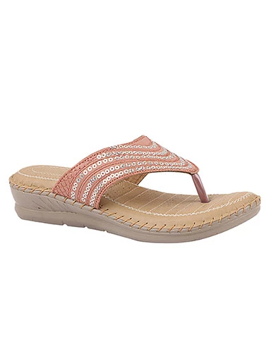 Stylestry Women's & Girl's Pink Ortho Care Dr Orthopaedic Cushion Sandals