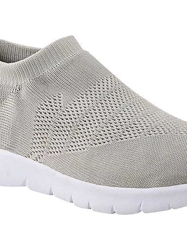 Stylestry Womens & Girls Grey Casual Walking Shoes