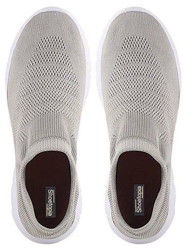Stylestry Womens & Girls Grey Casual Walking Shoes