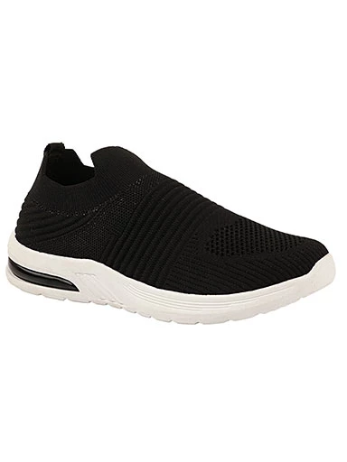 Stylestry Womens & Girls Black Casual Walking/Running Shoes
