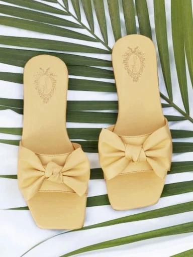 Stylestry Women & Girls Yellow Flats