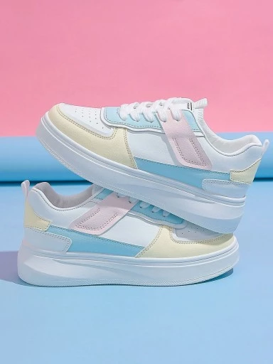 Stylestry Women & Girls White Smart Casual Sneakers