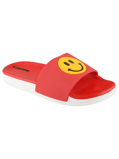 Stylestry Women Red Printed Thong Flip-Flops