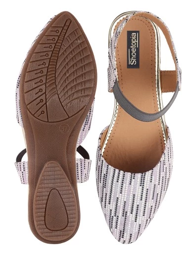 Stylestry Grey Women Flat Mules Bellies Sandals