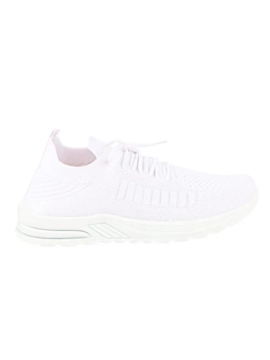 Stylestry Women White Walking Shoes