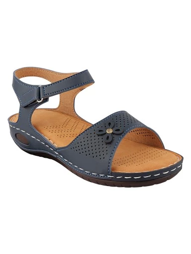 Stylestry Women's & Girl's Ortho Care Blue Dr Orthopaedic Super Comfort Fit Cushion Sandals