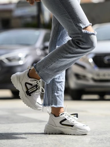 Stylestry Women & Girls Black Smart Casual Sneakers