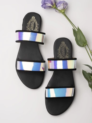 Stylestry Women Black Flats