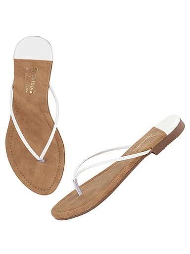 Stylestry Womens & Girls White Solid Open Toe Flats