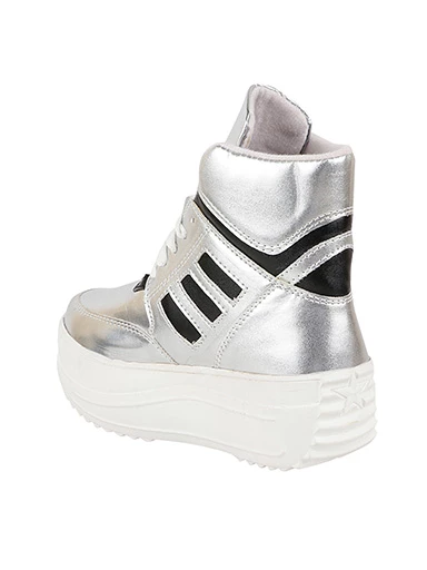 Stylestry Womens & Girls Colourblocked Lace Up Heeled Boots