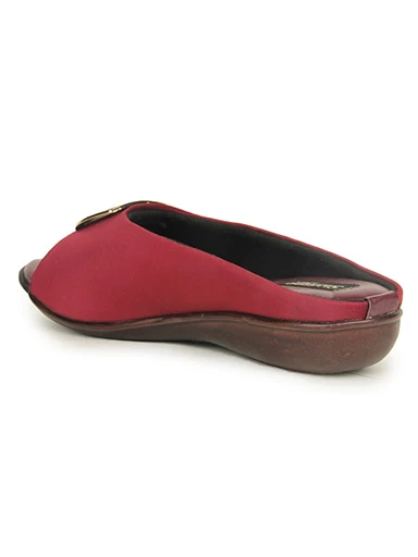Stylestry Womens & Girls Cherry Embellished Mules with Buckles Flats
