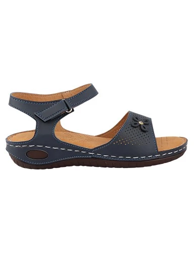 Stylestry Women's & Girl's Ortho Care Blue Dr Orthopaedic Super Comfort Fit Cushion Sandals