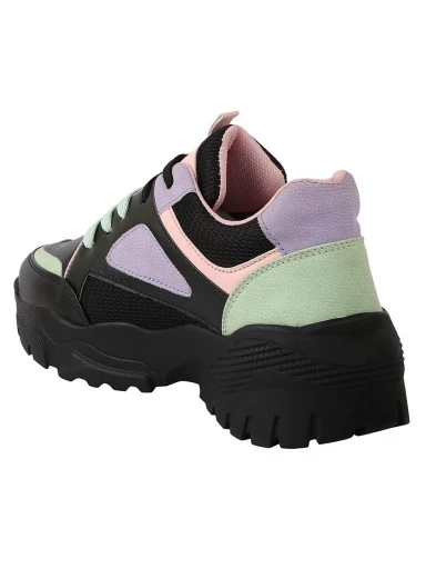 Stylestry Women Black Walking Shoes