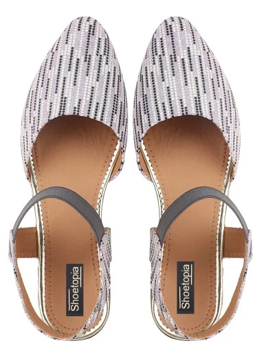 Stylestry Grey Women Flat Mules Bellies Sandals