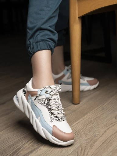 Stylestry Women White Walking Shoes