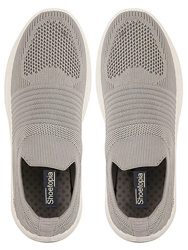 Stylestry Womens & Girls Grey Casual Walking/Running Shoes