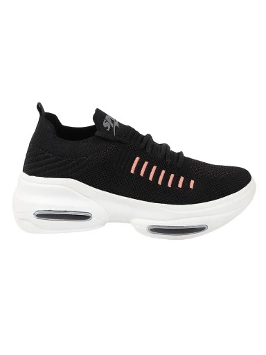 Stylestry Women Black & Pink Walking Shoes