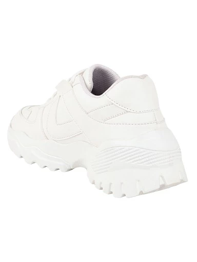 Stylestry Women White Walking Shoes