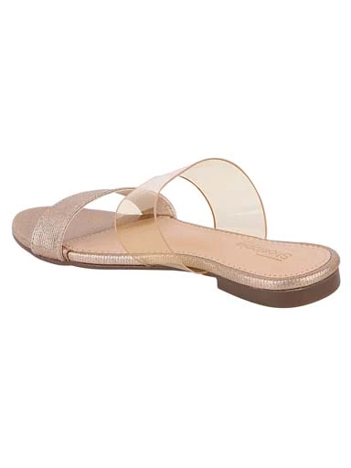 Stylestry Womens & Girls Transparent Open Toe Flats