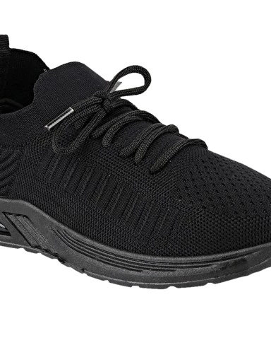 Stylestry Women Black Walking Shoes