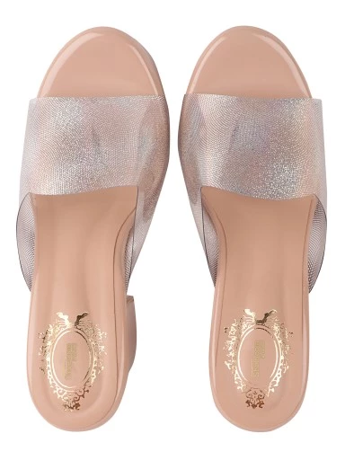 Stylestry Women & Girls PEACH BLOCK Heels