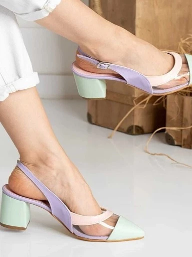 Stylestry Women Multi Colored Block Heels